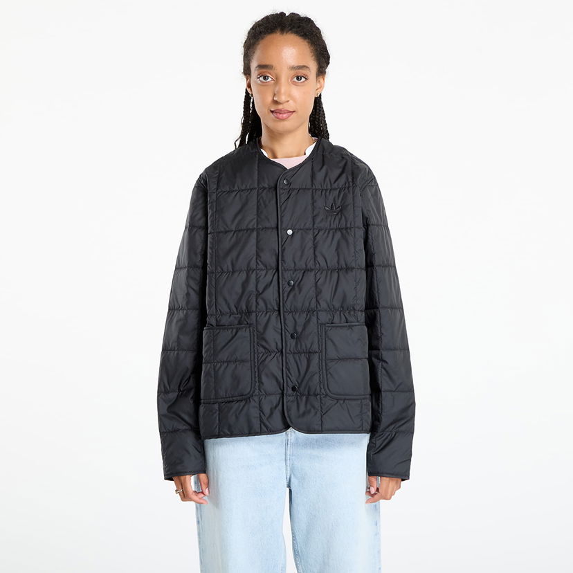 Яке adidas Originals Essentials Quilted Liner Jacket Черно | JX8823