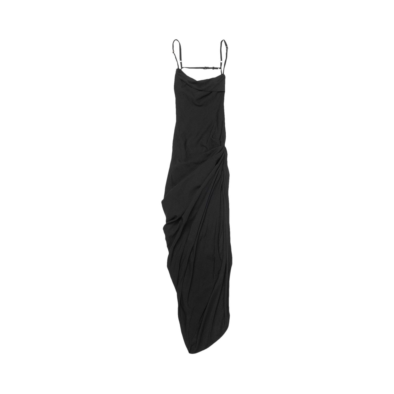 Pокля Jacquemus La Robe Saudade Longue Dress Черно | 211DR001 1020 990, 1