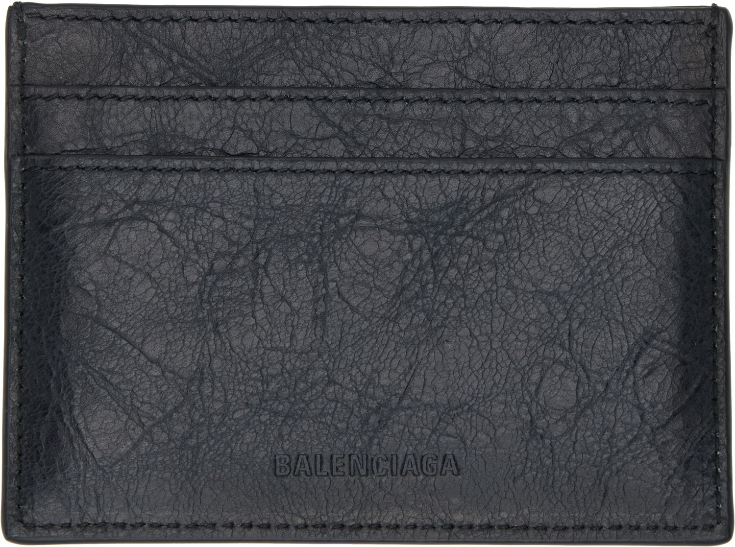 Портфейл Balenciaga 'Le City' Leather Card Holder Черно | 810606 2ABFY, 1