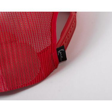 Шапка с козирка Karl Kani Woven Signature Trucker Cap Red/White Червено | KK7010030, 4