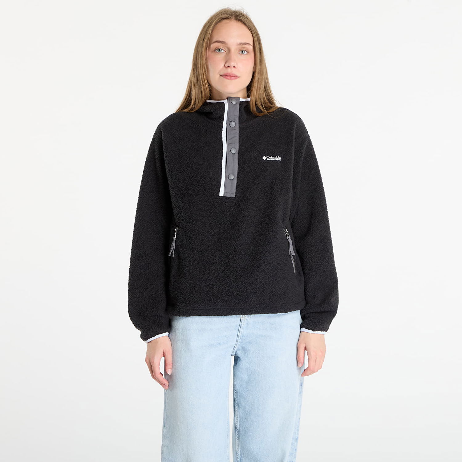 Суитчър Columbia Columbia Helvetia II Fleece Hoodie Черно | 2092191011, 0