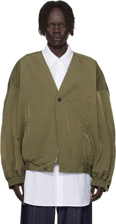 Яке бомбър HED MAYNER Hed Mayner Bomber Jacket Зелено | HMMB10028A-HB219, 0