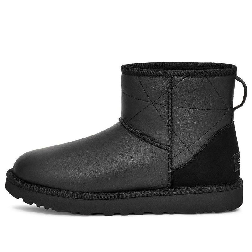 Кецове и обувки UGG Classic Mini Pearlized Boot Черно | 1167313-BLK