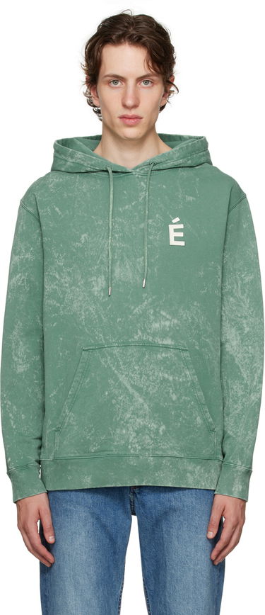 Суитчър Études Klein Acid Wash Hoodie Зелено | H23MM253A01442, 0