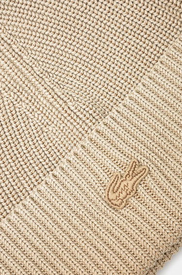 Шапка Lacoste Thin Knit Beanie Бежово | RB3152, 1