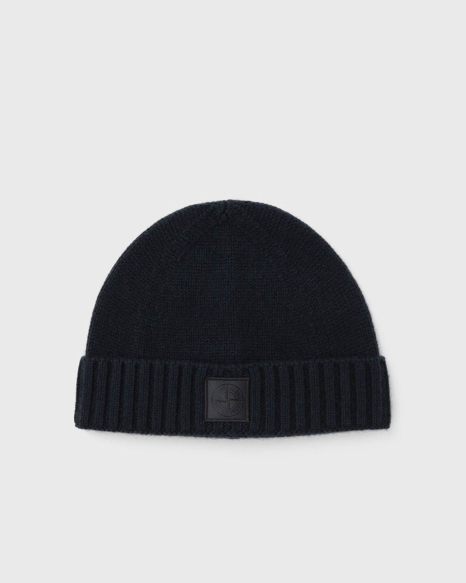 Шапка Stone Island Ribbed Knitted Beanie Тъмно синьо | K2S15N100015S00FD.V0020, 0