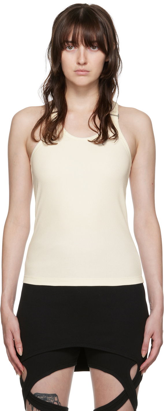 Потник Dion Lee Fitted Tank Top Бежово | C3069P22, 0