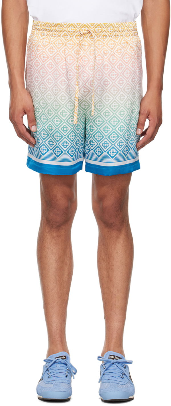 Къси панталони Casablanca Gradient Monogram Shorts Многоцветен | MPF24-TR-012-04