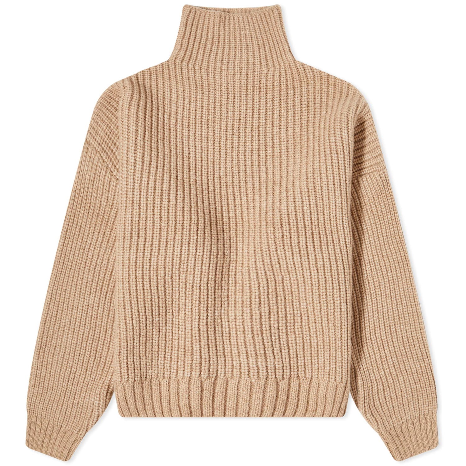 Пуловер Anine Bing Sydney High Neck Knit Jumper Бежово | A-09-0102-220, 1