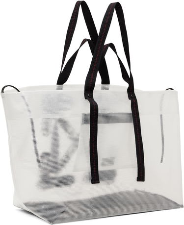 Голяма пазарска чанта Off-White Off-White Ripstop Day Off Tote Bag Бяло | OMNA20KS25FAB0017910, 2