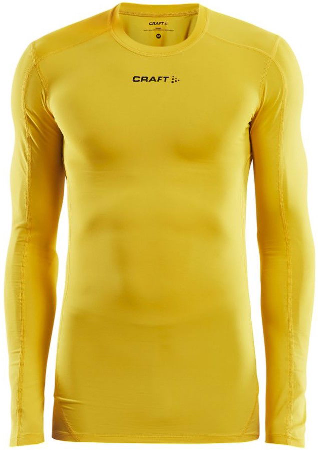 Тениска Craft PRO CONTROL COMPRESSION LONG SLEEVE Top Жълто | 1906856-552000, 0