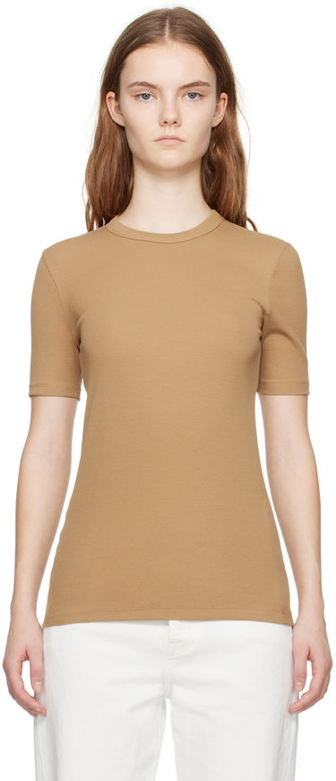 Тениска TOTEME TOTEME Women's Classic T-Shirt Бежово | 241-WRT1459-FB0094, 0