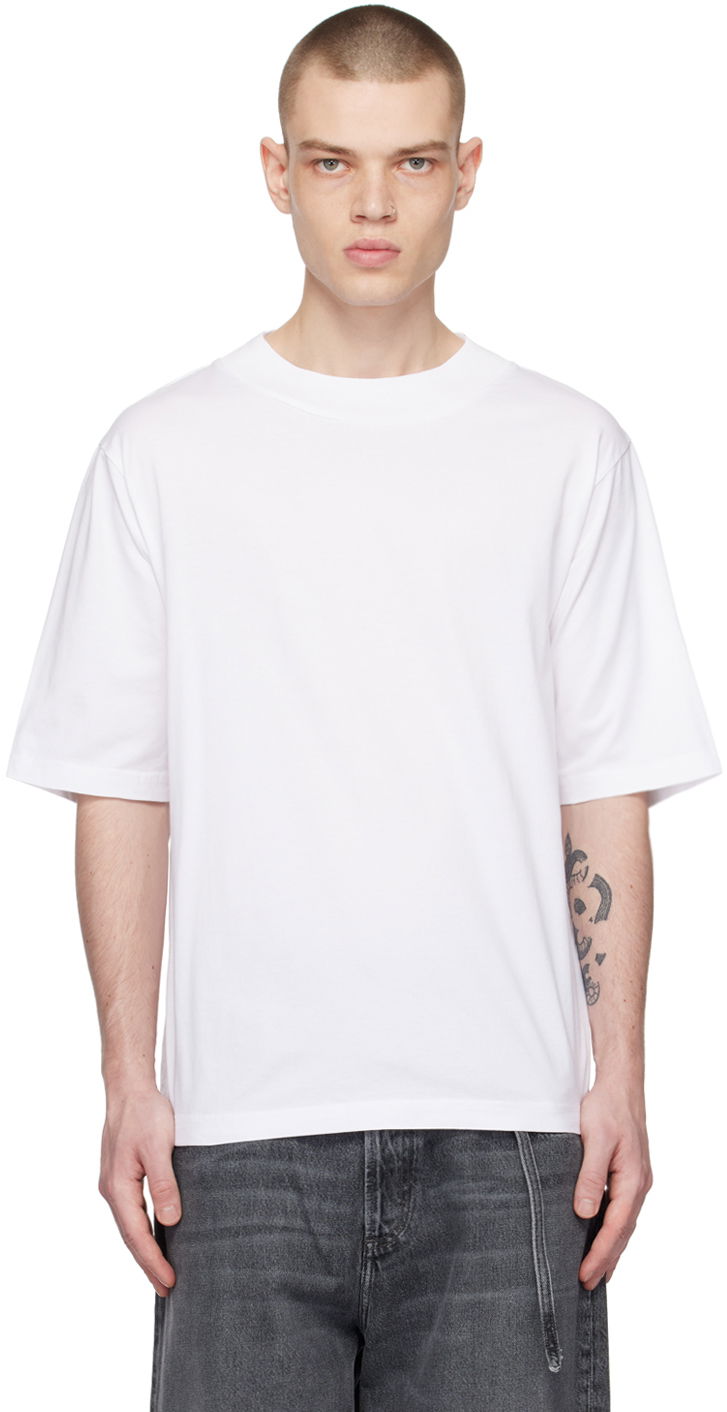 Тениска Acne Studios Lightweight T-Shirt Бяло | CL0195-, 0