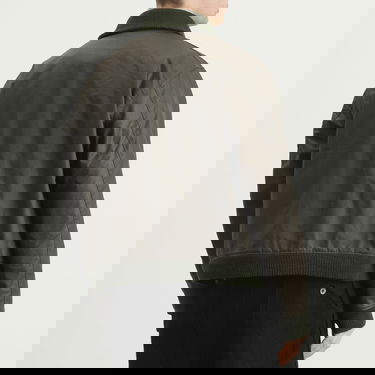 Яке бомбър Engineered Garments Engineered Garments Waxed Cotton LL Jacket Зелено | 25F1D066-BS007, 3