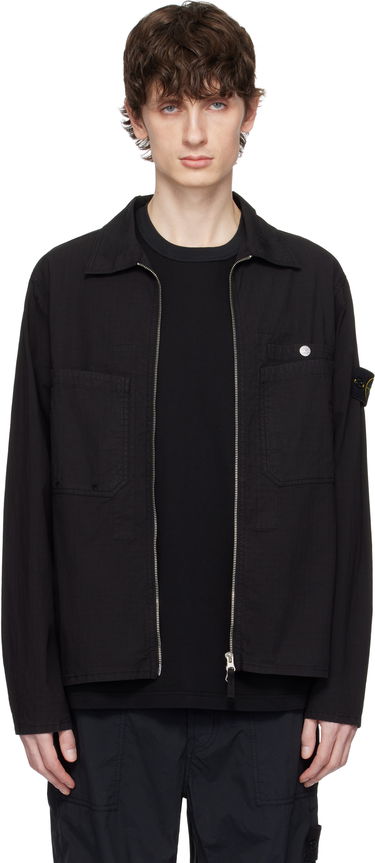 Яке Stone Island Stone Island Mil-Spec Stretch Ripstop-TC Jacket Черно | K1S15 1200012 S0063, 0