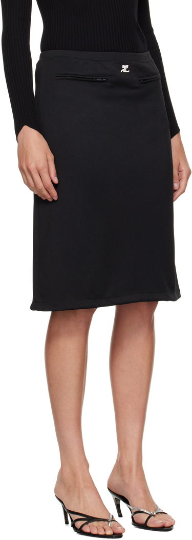 Пола Courrèges Courrèges Tracksuit Midi Skirt Червено | 325JJU296JS0250, 4