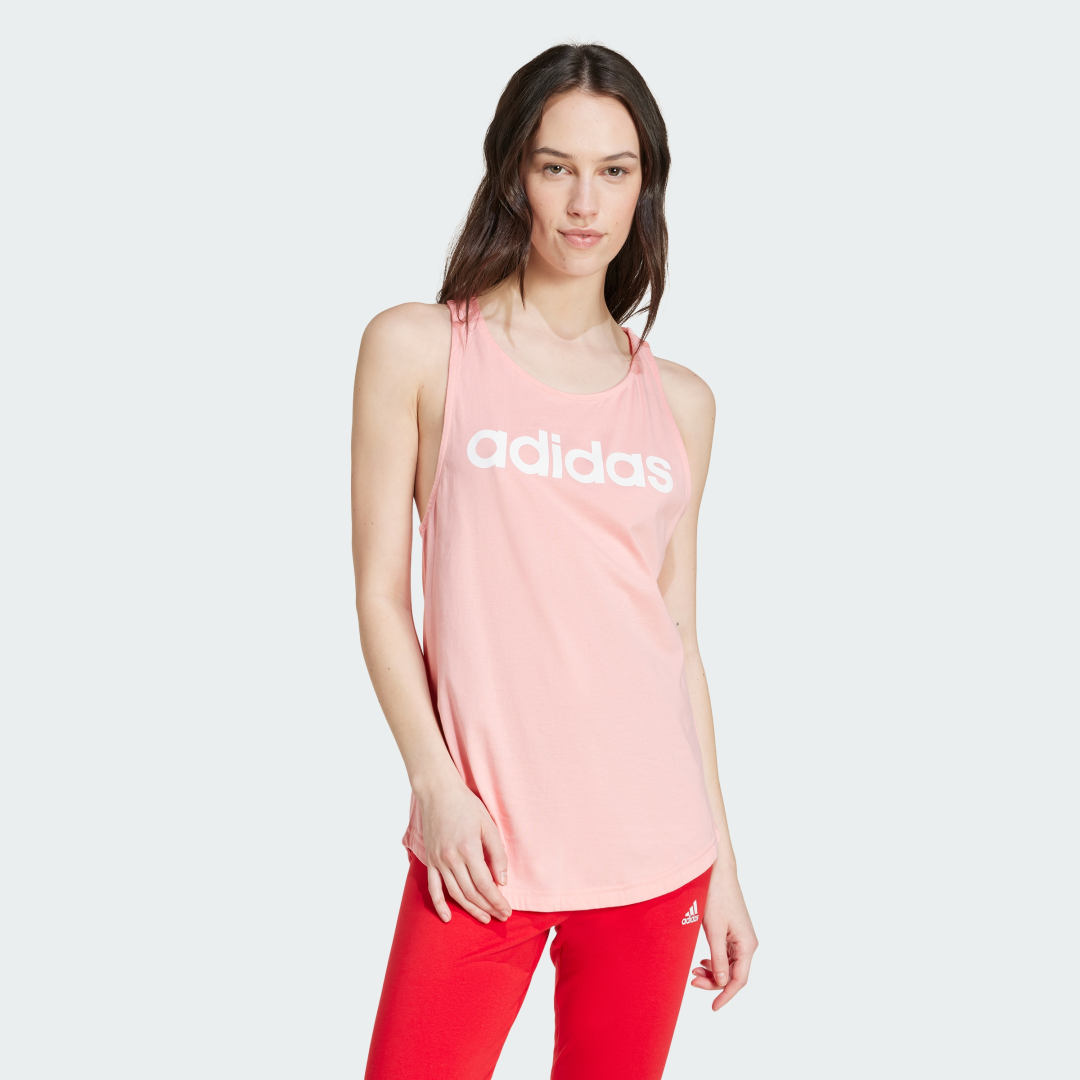 Потник adidas Performance LOUNGEWEAR Essentials Loose Logo Tank Top Розово | IY9181, 0