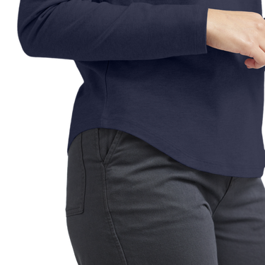 Тениска Allbirds Merino Wool Long Sleeve T-Shirt, Size XS Тъмно синьо | A12115W, 1