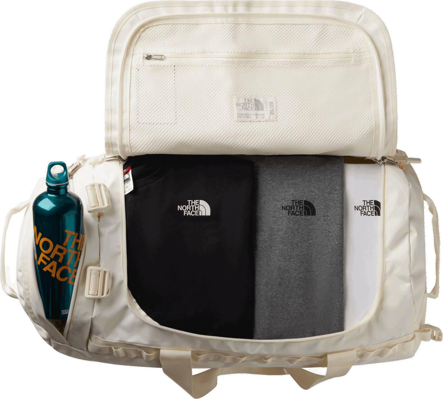 Чанта за пътуване The North Face Base Camp Duffel Bag - Medium Бяло | NF0A52SAUBO, 1