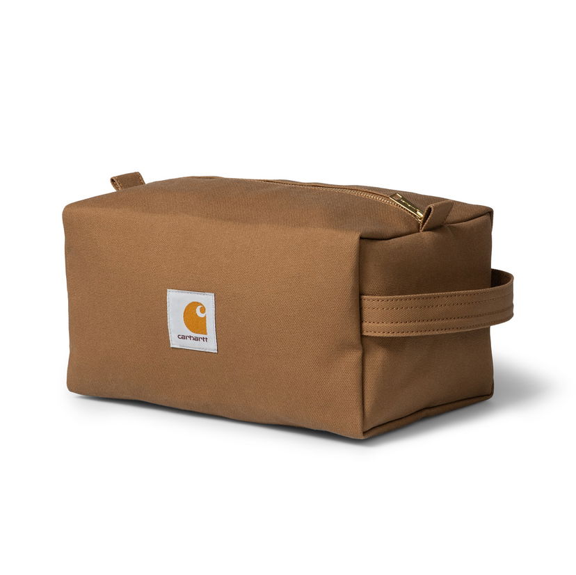 Чанта за пътуване Carhartt WIP Canvas Wash Bag Кафяво | I034139_1