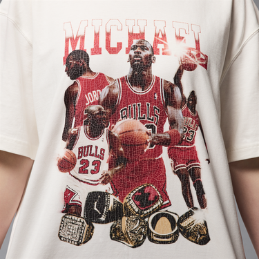 Тениска Jordan Jordan Loose Fit Graphic T-Shirt Бяло | HJ0190-133, 1