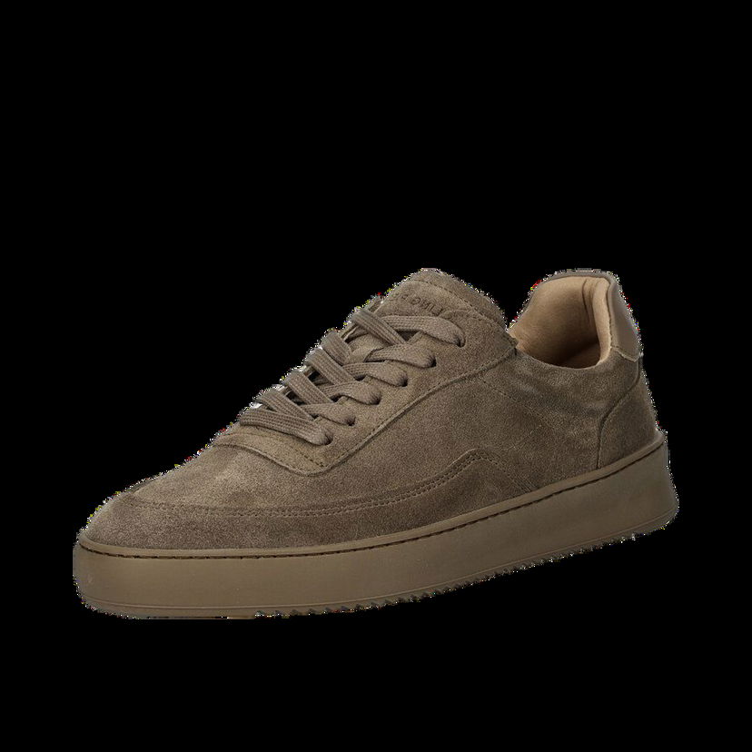 Кецове и обувки Filling Pieces Mondo Suede Low Top Sneakers Кафяво | 46722791405