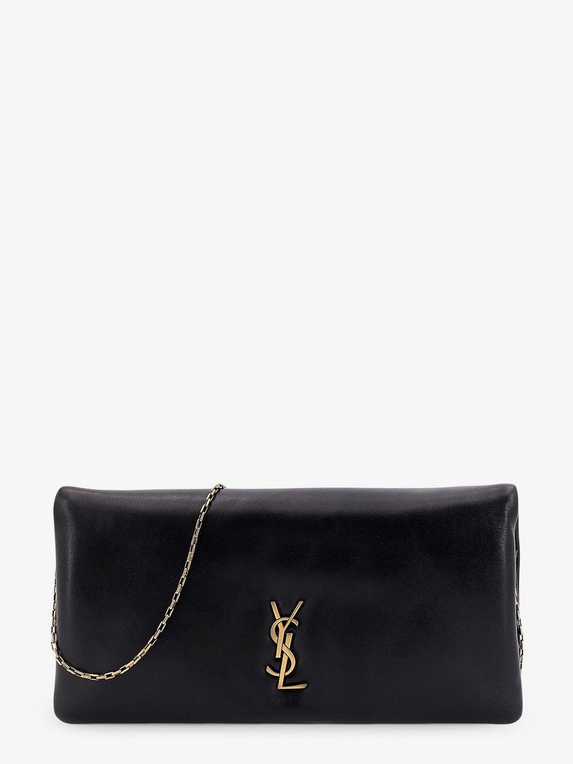 Дамска чанта Saint Laurent Calypso Mini Handbag Черно | 801712AACX71000