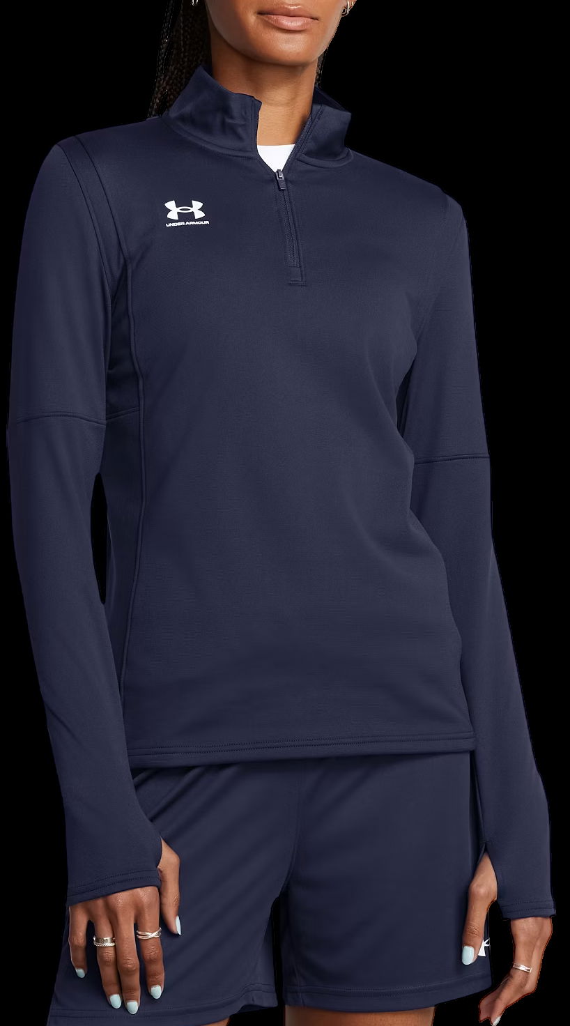 Суитчър Under Armour Challenger Midlayer Sweatshirt Синьо | 1379601-410