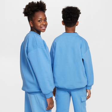 Суитчър Nike Nike Sportswear Club Fleece Crew Sweatshirt Синьо | FD2923-489, 3