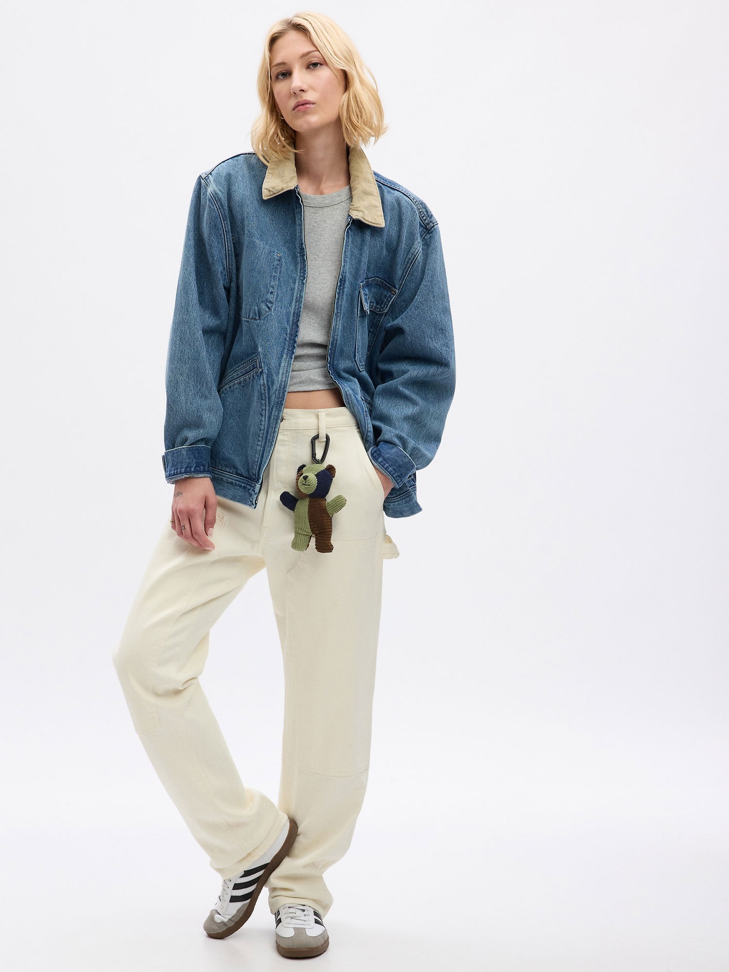 Яке GAP Sean Wotherspoon x Re-Issue Denim Chore Jacket with Washwell Синьо | 837646-00, 1