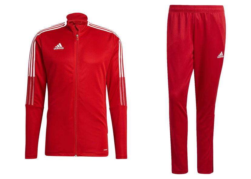 Облекло adidas Originals Tiro 21 Track Червено | GM7308/GT6841