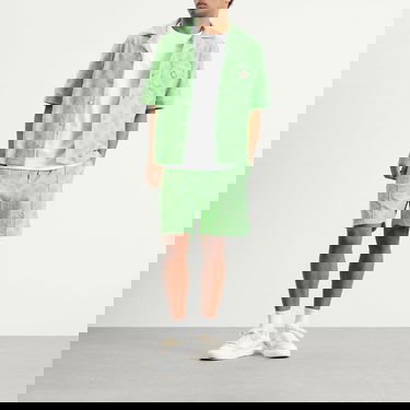 Риза Casablanca Casablanca Towelling Monogram Shirt, Large Зелено | M-SP26-SH-085-01, 4