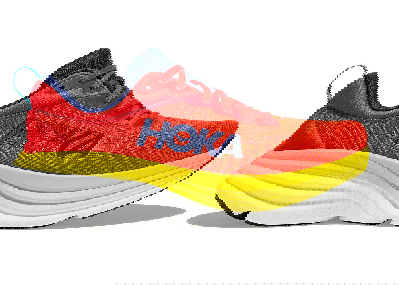Кецове и обувки Hoka One One Bondi 8 "Red Alert Flame" Червено | 1123202-RAFL, 0
