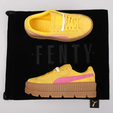 Кецове и обувки Puma Cleated CreeperSuede Wn's lemon - carmine - vanilla ice Оранжево
 | 366268 03, 5