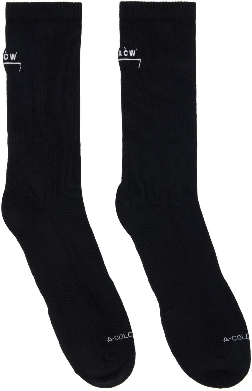 Чорапи A-COLD-WALL* Bracket Socks Черно | ACWMSK037, 0