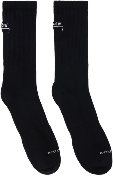 Чорапи A-COLD-WALL* Bracket Socks Черно | ACWMSK037, 0