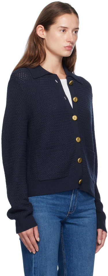 Пуловер rag & bone Jax Knit Cardigan Синьо | WAS24F019UG19, 1