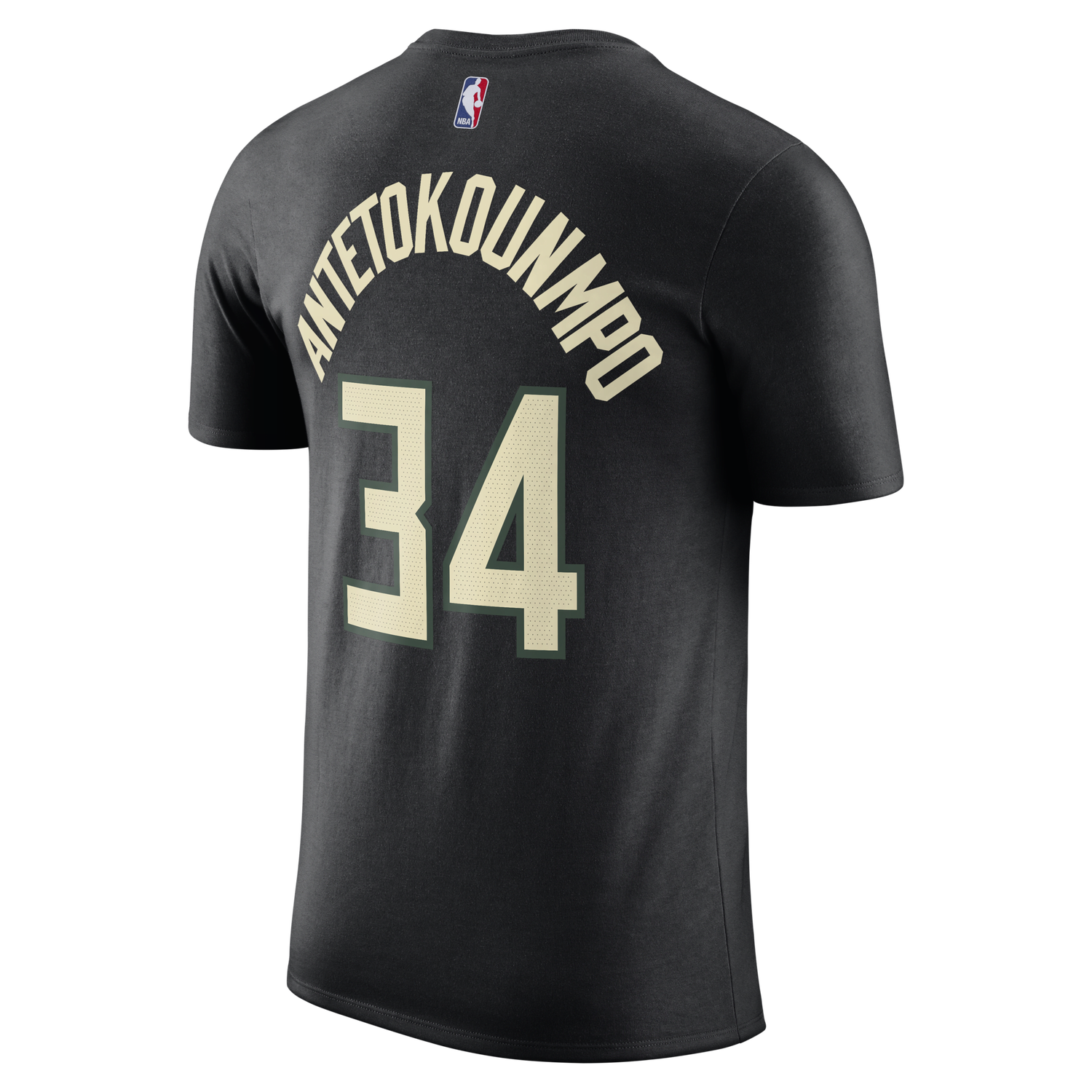 Тениска Jordan NBA Milwaukee Bucks Statement Edition Черно | DV5783-015, 1