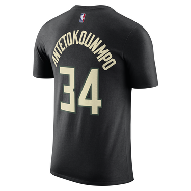 Тениска Jordan NBA Milwaukee Bucks Statement Edition Черно | DV5783-015, 1