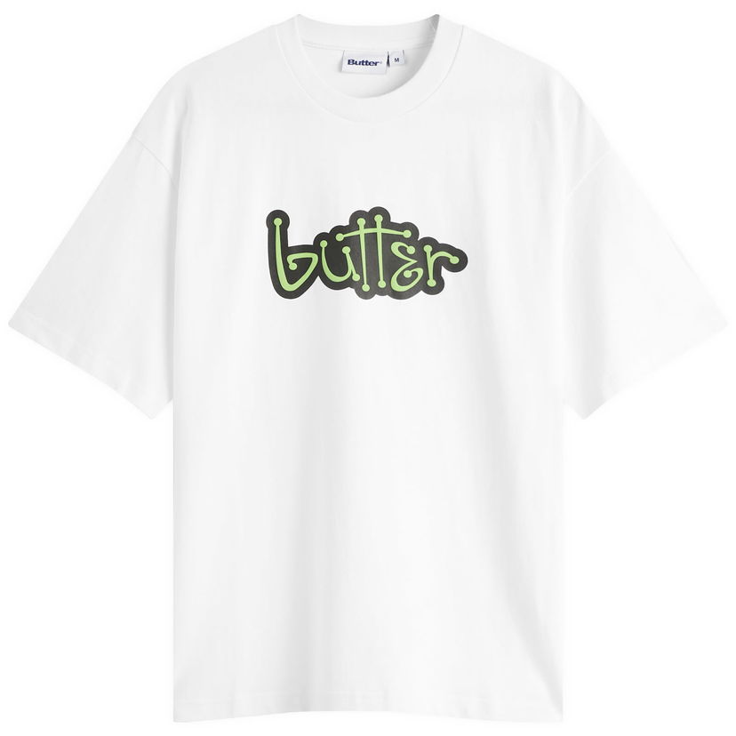 Тениска Butter Goods Connection T-Shirt, Size Large Бяло | BG253102-WHT
