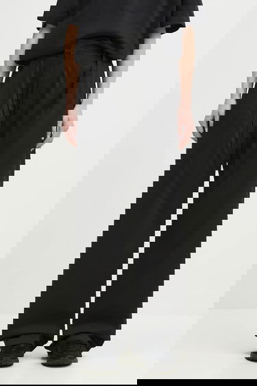 Панталони Maison Margiela MM6 Maison Margiela Chinos High Waist Черно | S52KA0530, 0