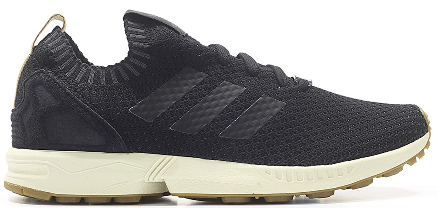 Кецове и обувки adidas Originals ZX Flux Primeknit Black Gum Черно | BA7371, 0