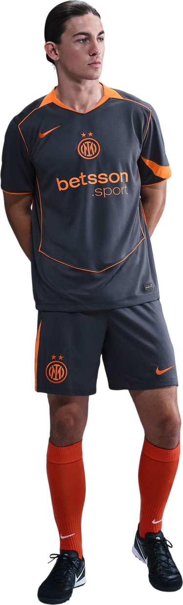 Къси панталони Nike Dri-FIT Inter Milan Stadium Third Shorts 2025/26 Сиво | hm3223-437, 2