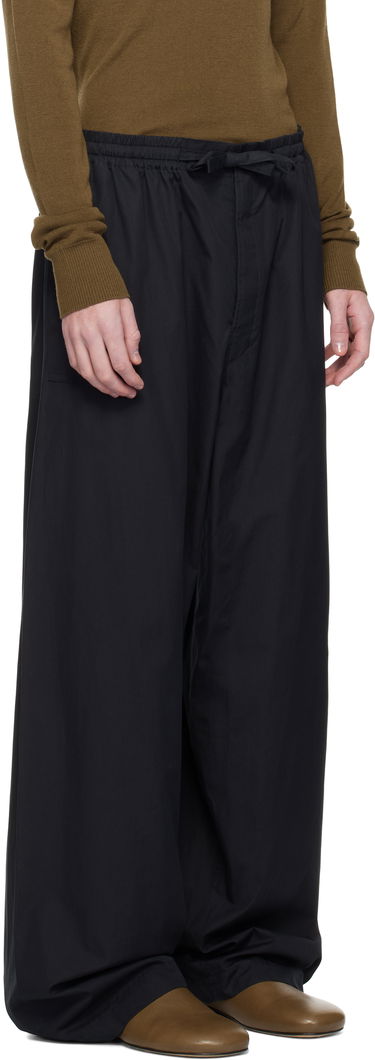 Панталони LEMAIRE Lemaire Multi-Topstitch Taekwondo Trousers Черно | PA1149 LF839, 1