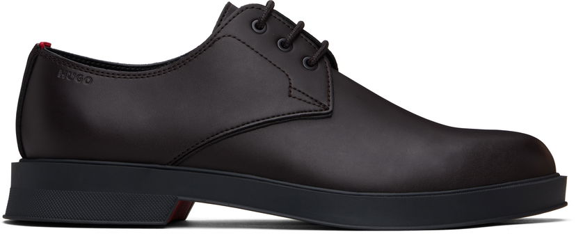 Кецове и обувки BOSS Hugo Leather Derbys Кафяво | 50536249
