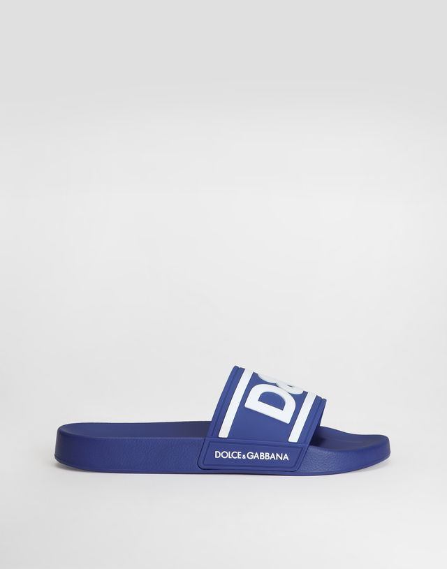 Rubber Beachwear Sliders With Dg Logo