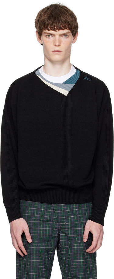 Пуловер KIKO KOSTADINOV Kiko Kostadinov Vig Multi Collar Sweater Черно | KKAW25KN04-98, 0