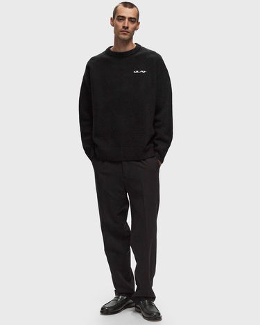 Суитчър ØLÅF Drift Knitted Crewneck Sweatshirt Черно | M180703-BLACK, 1