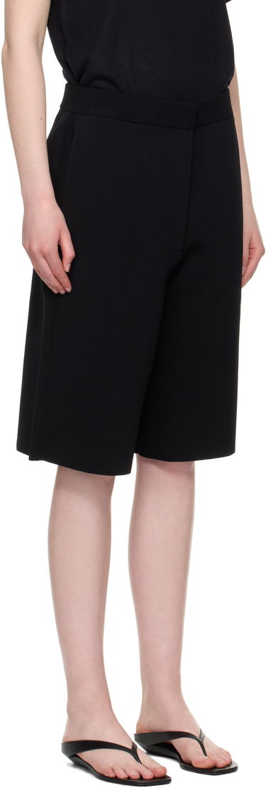 Къси панталони TOTEME TOTEME Knit Shorts Черно | 253-WRB0305-YA0187, 1