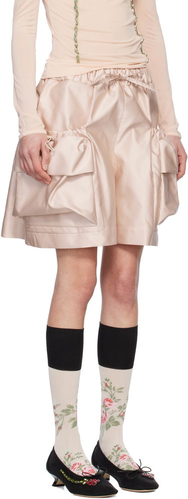 Къси панталони Simone Rocha Simone Rocha Cargo Flap Shorts Розово | 4152 1221, 4